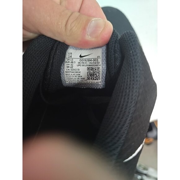 Nike Men's Flex Experience Run 11 DD92844-001 Running Shoe Black White Size 14M - Picture 4 of 8